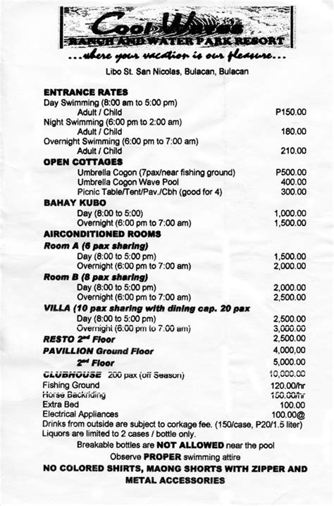 coolwaves entrance fee|Cool Waves Resort Entrance Fee, Rooms Rates, .